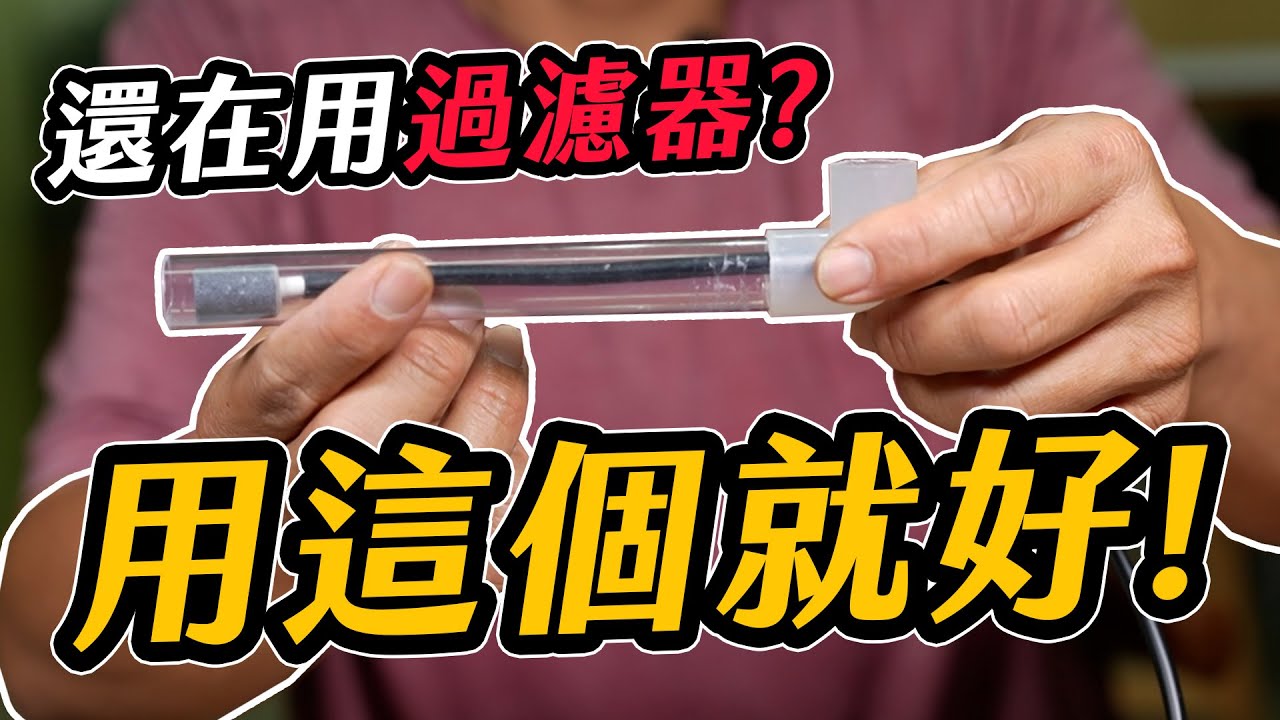 環保養魚DIY，一台打氣機養30個魚缸 Make an aquarium after filter in a few simple steps