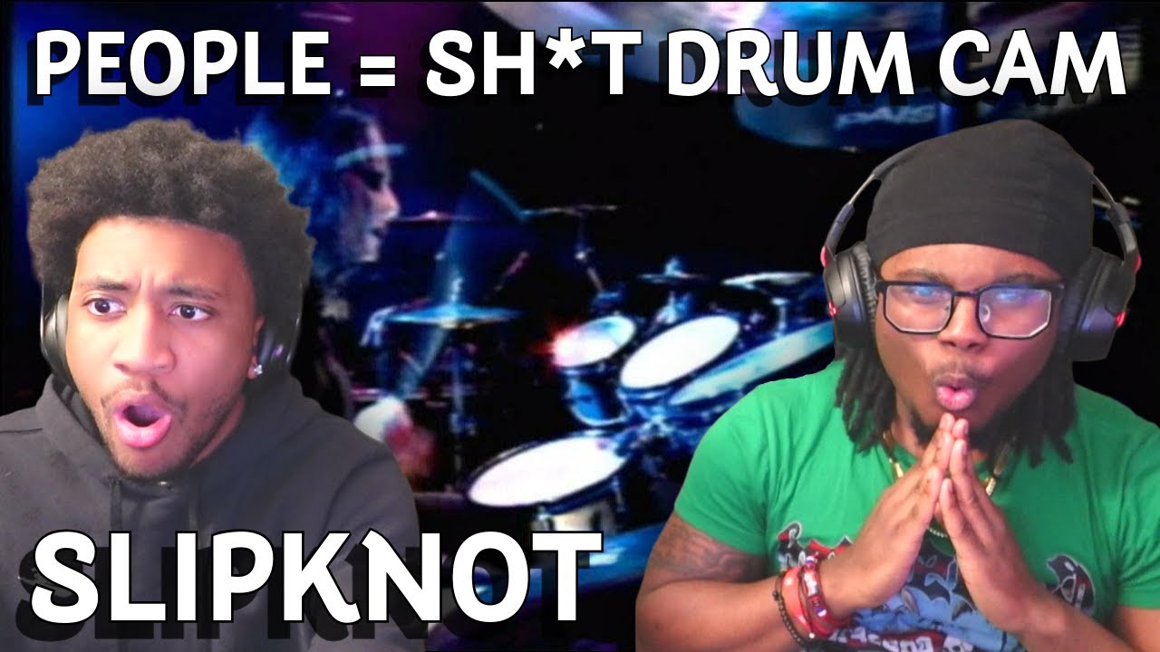 Slipknot Drum Cam!! | People = Sh*t Reaction