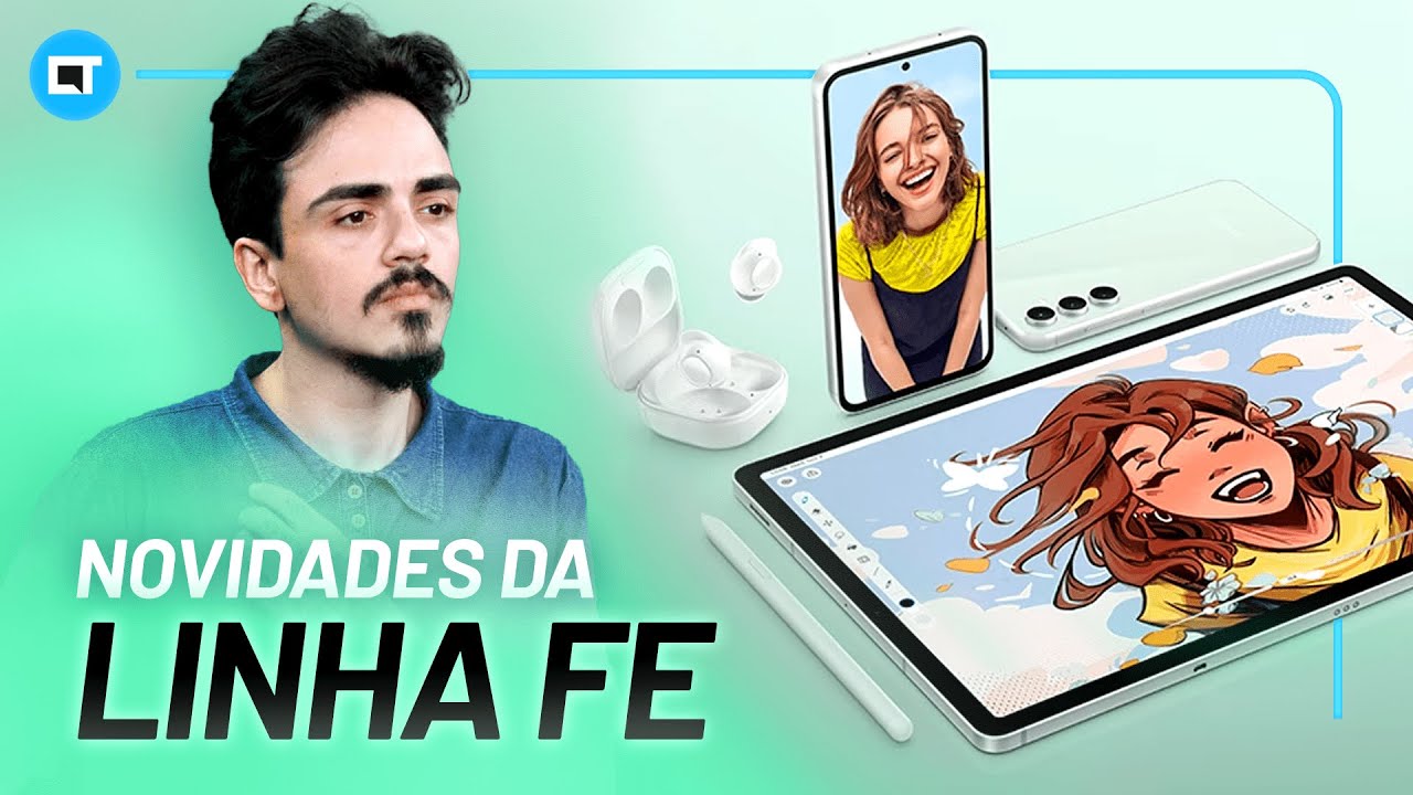 Os Galaxy Tab S9 FE são BONS? MELHORES que o S7 FE? E os Galaxy Buds FE?