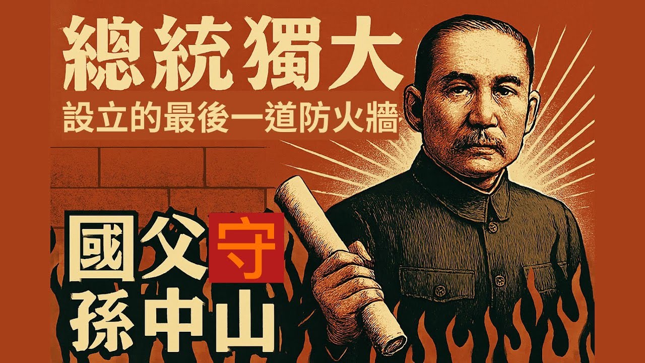 民主制度難道無法制約「民選皇帝」嗎？ 終結總統獨大的唯一解藥!這是國父留給國民最後的防火牆，也是主權回歸人民的唯一活路！