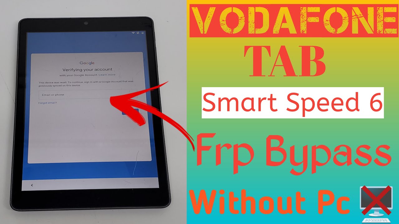 Vodafone Smart Speed 6 Frp Bypass 2023 vodafone tab google account remove without pc android 5.1#frp