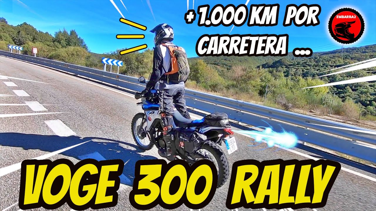 VOGE 300 RALLY ¿Sirve esta moto para hacer CARRETERA?