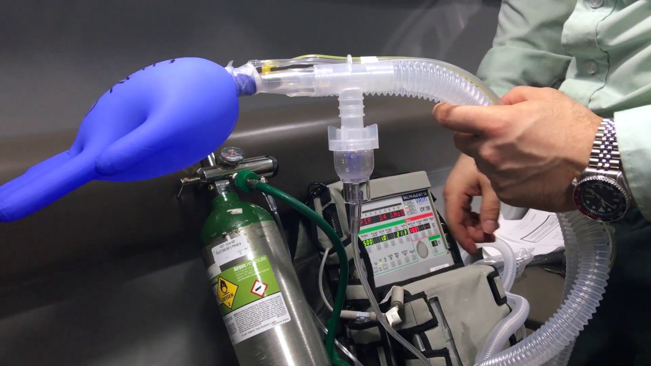 Как подключить встроенный небулайзер к аппарату ИВЛ LTV 1200