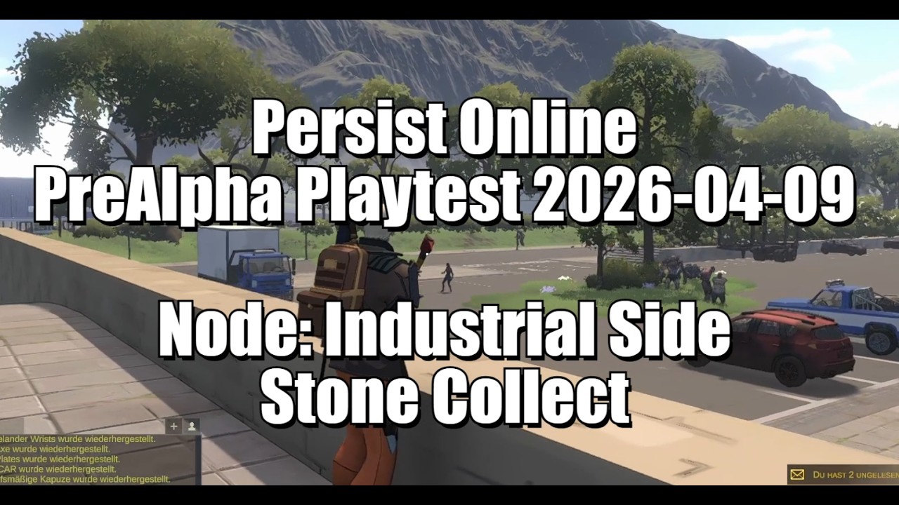 Persist Online - Industrial Side (R5) Stone Node - PreAlpha Playtest 2026-04-09