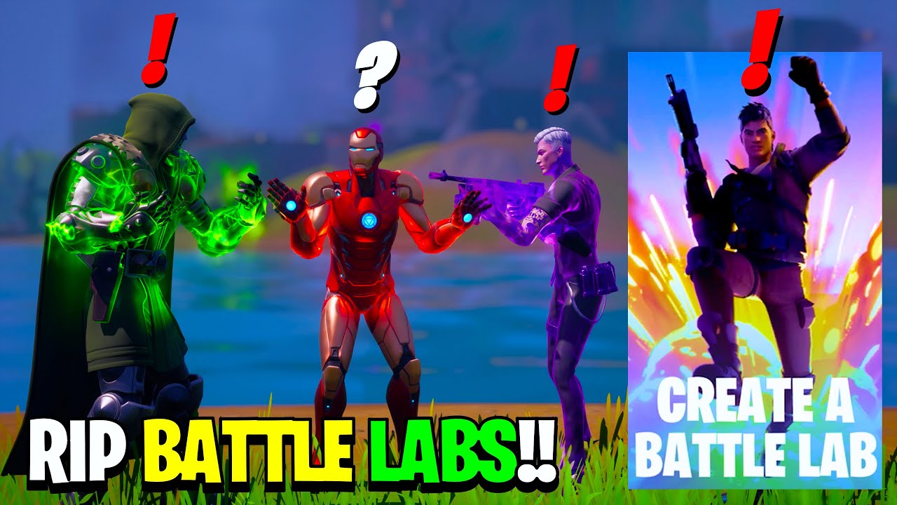 FORTNITE REMOVED BATTLE LABS & ARE REPLACING IT with SANDBOX...
