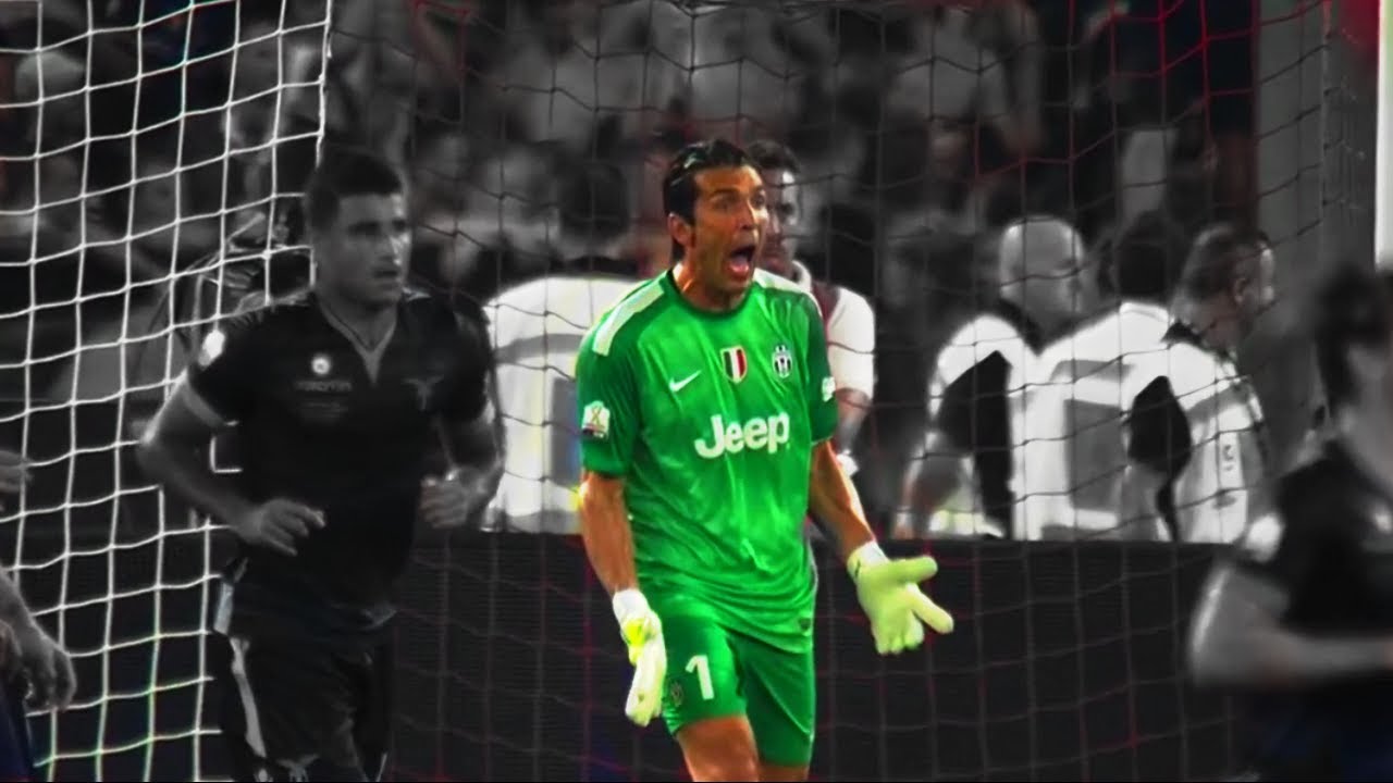 Gianluigi Buffon vs Lazio 2013 (SUPERCOPPA)
