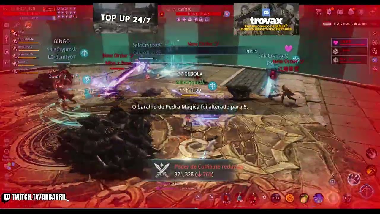 77 PATRÃO VS small old ttp - MIR4 GLOBAL - POV ARBAS - PATRÃO PILOT