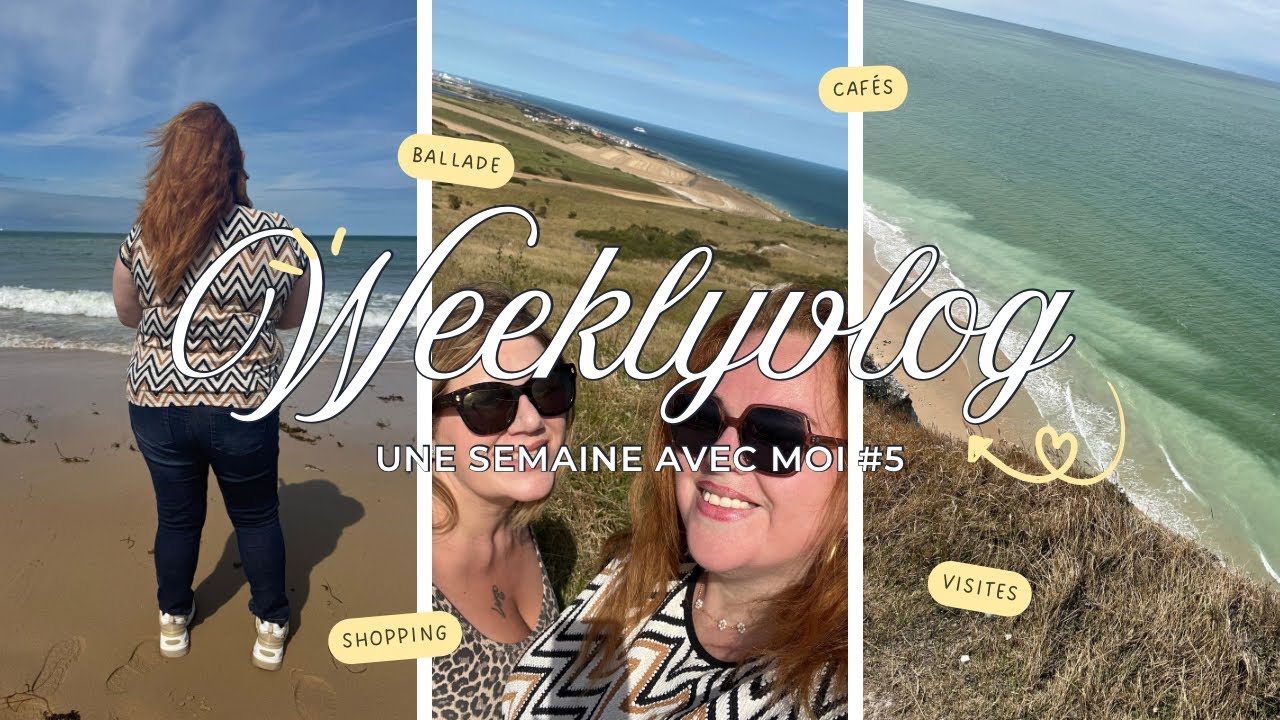 Weeklyvlog #4: une semaine avec moi ☀️🏝️🏖️🌊😍