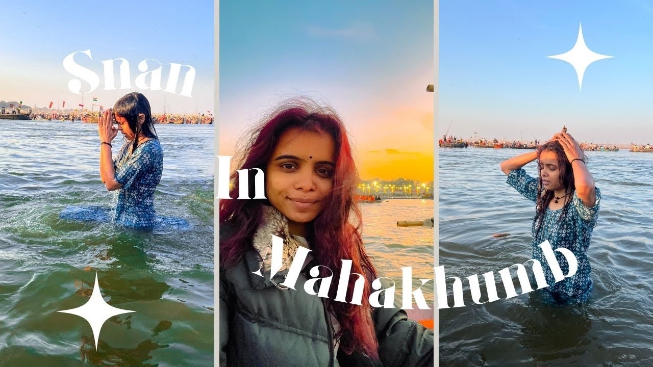 Taking the Holy Dip at Mahakumbh 2025 | My Spiritual Experience