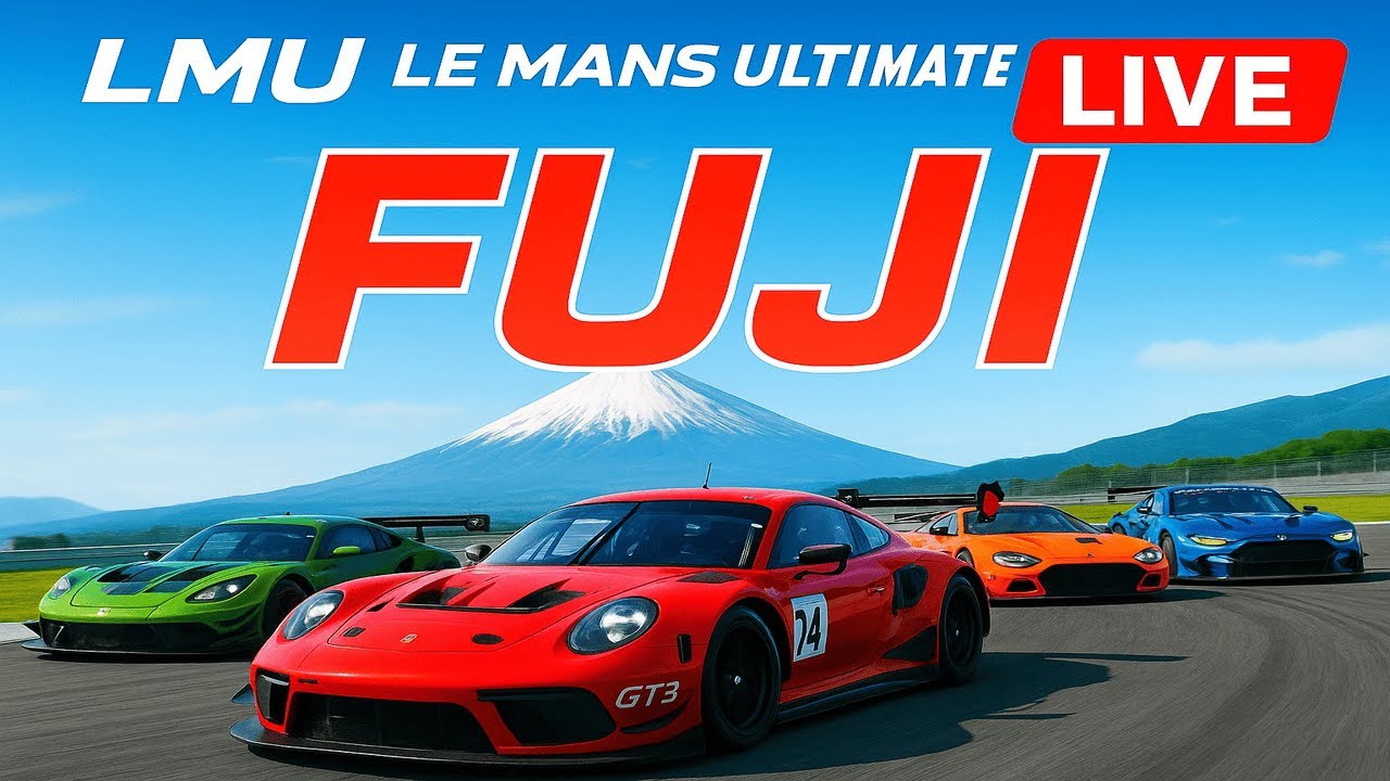 LIVE | Online Championship Le Mans Ultimate GT3 at Fuji 🌄 |  Close Action | INDIA | LMU |