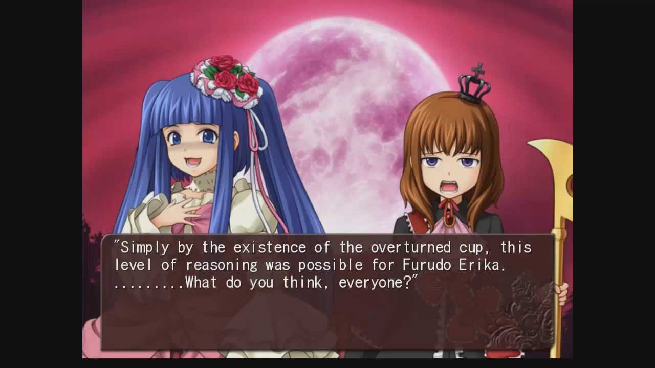 Umineko no Naku Koro Ni Chiru - Erika vs Maria