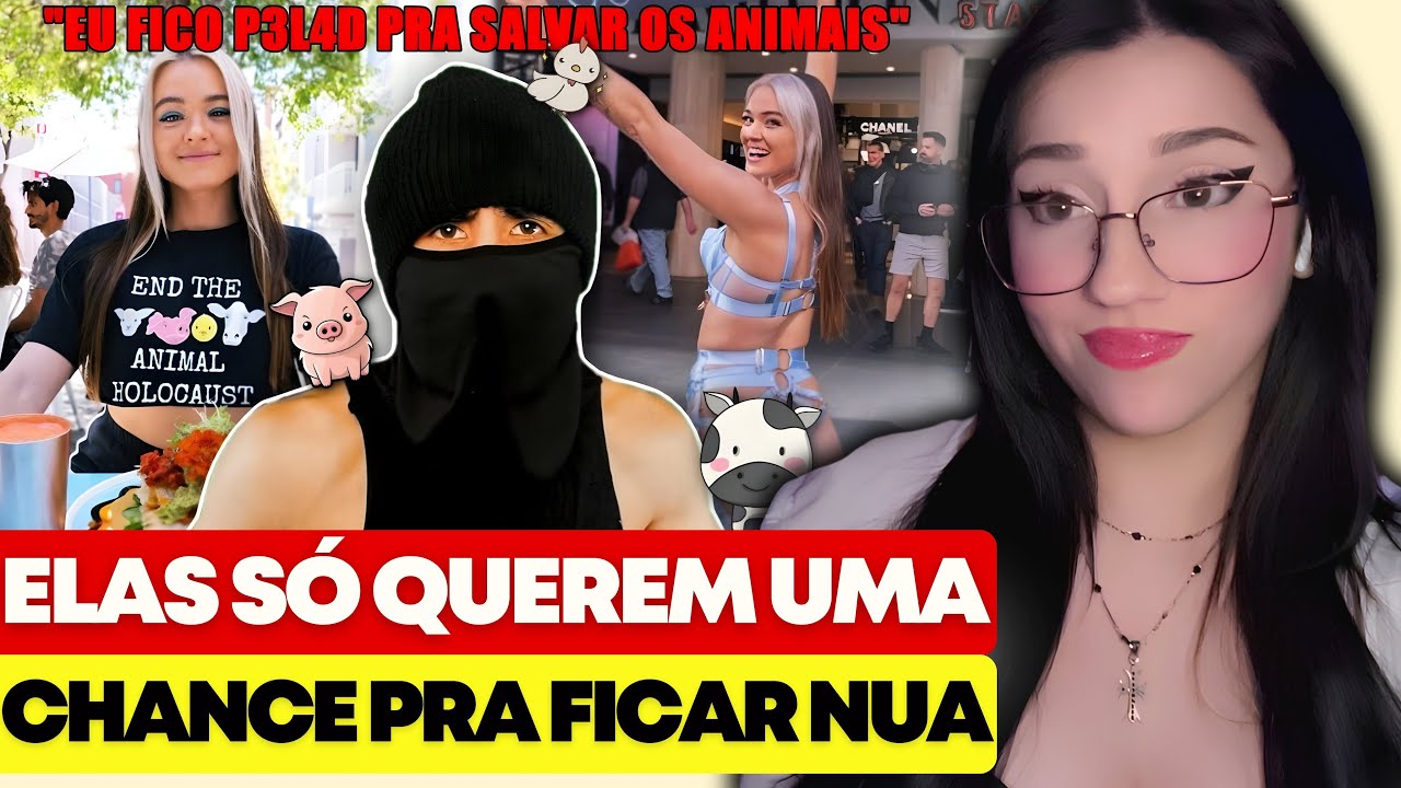 REACT | VEGANA É HUMlLHADA POR CRI4NCA NA RUA... PASSOU VERG0NHA 🥩 - LÓGICA 101