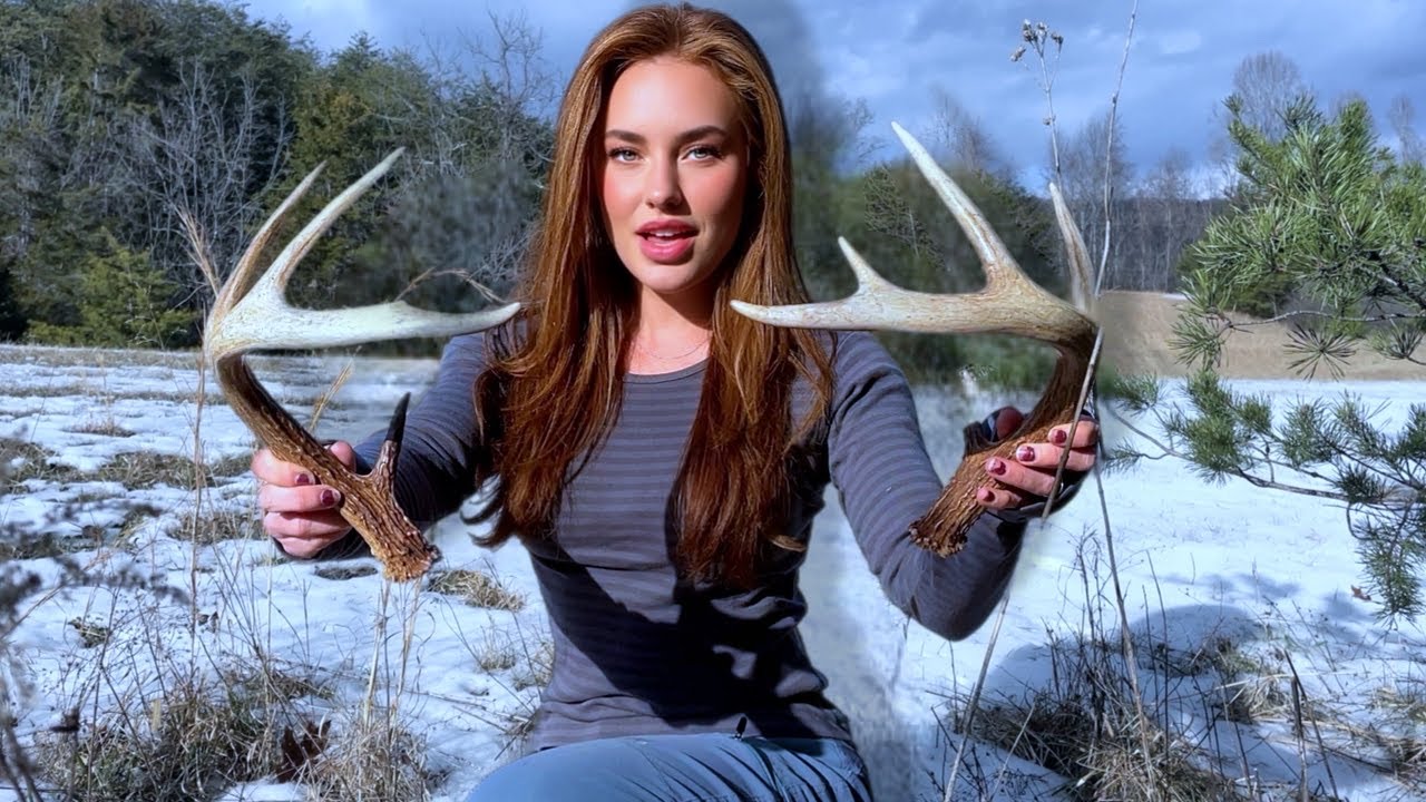 Shed Hunting High Up in the Snowy Mountains