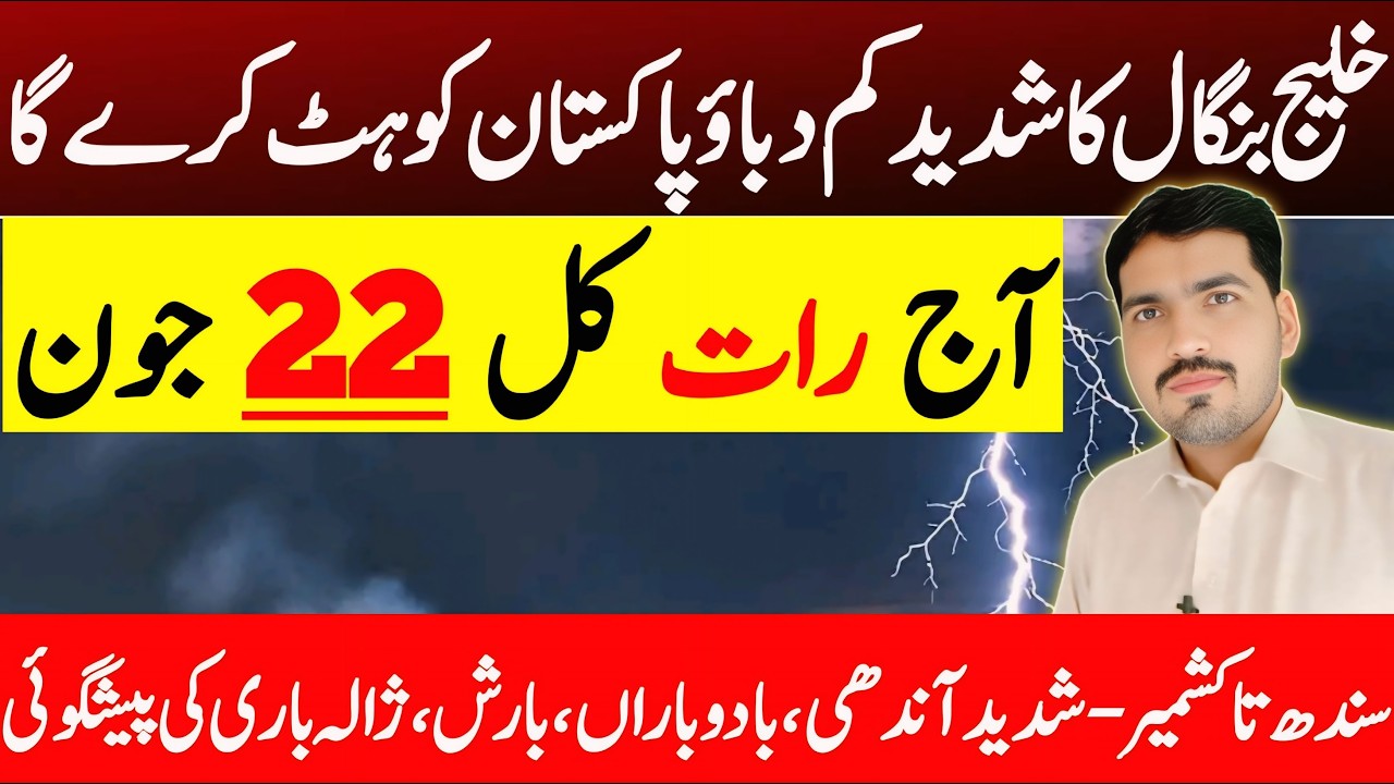 Monsoon Rainfall Alert | Torrential Downpour Prediction For Next Week | Weather Forecast Pakistan