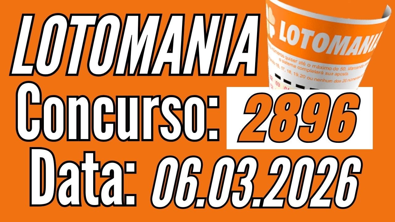 🔥 Resultado Lotomania de ontem 06/03 concurso 2896, Ganhadores da  Lotomania de hoje