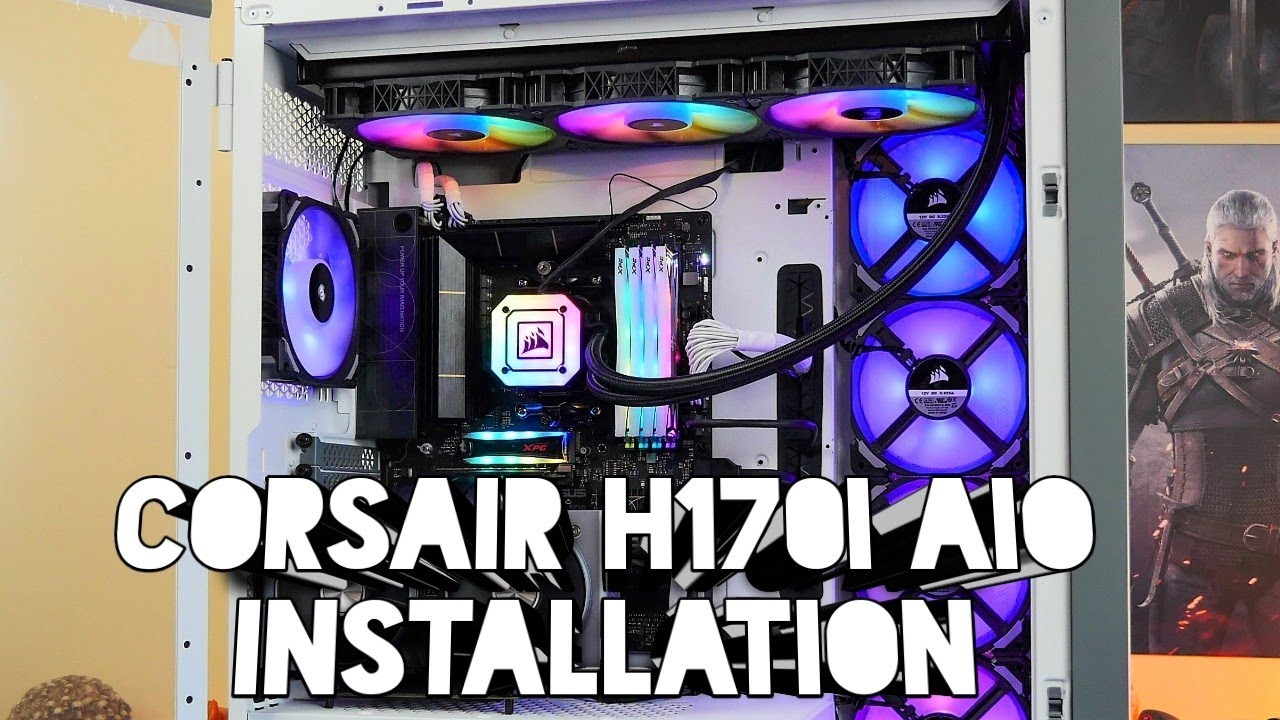 Corsair H170i Elite Capellix all-in-one cooler installation and review