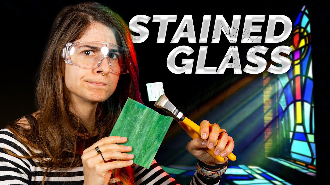 Lavoro il VETRO con la TECNICA dello STAINED GLASS 🐸