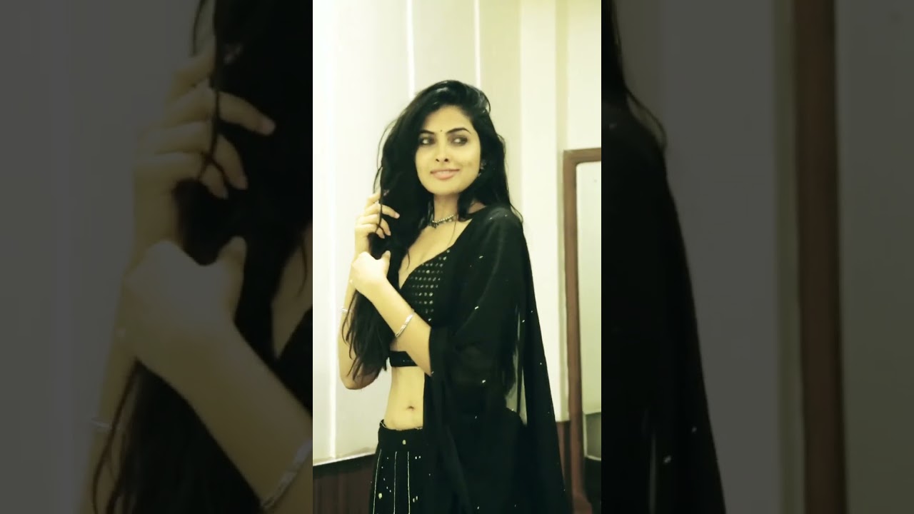 24th Jan 2023, #shorts #actress #beauty #heroine #reels divi vadya in black dress
