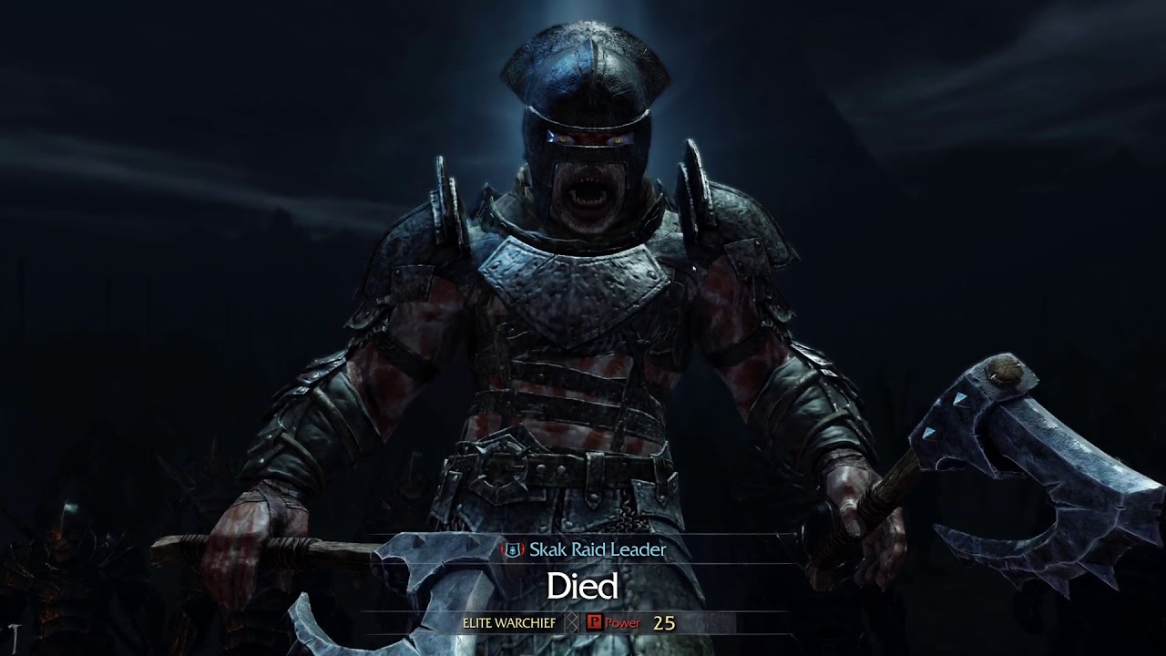 Shadow Of Mordor - Lord Of The Ring Achievement