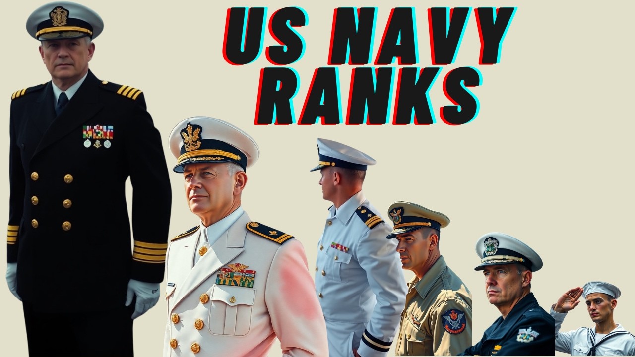 Объяснение всех званий в ВМС США