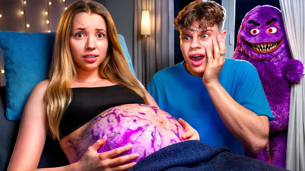 COŚ ROŚNIE W BRZUCHU MOJEJ DZIEWCZYNY!🤰🫟