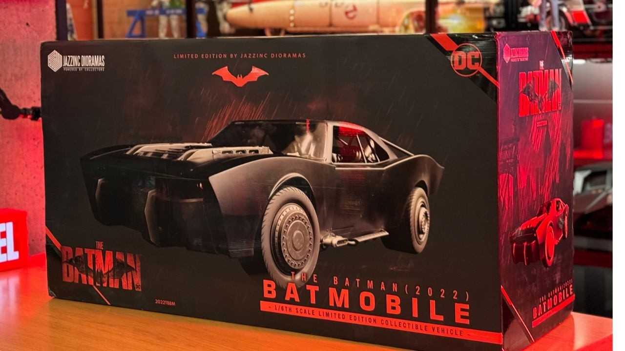 The Batman 2022 Batmobile Jazzinc Veiculo escala 1/6