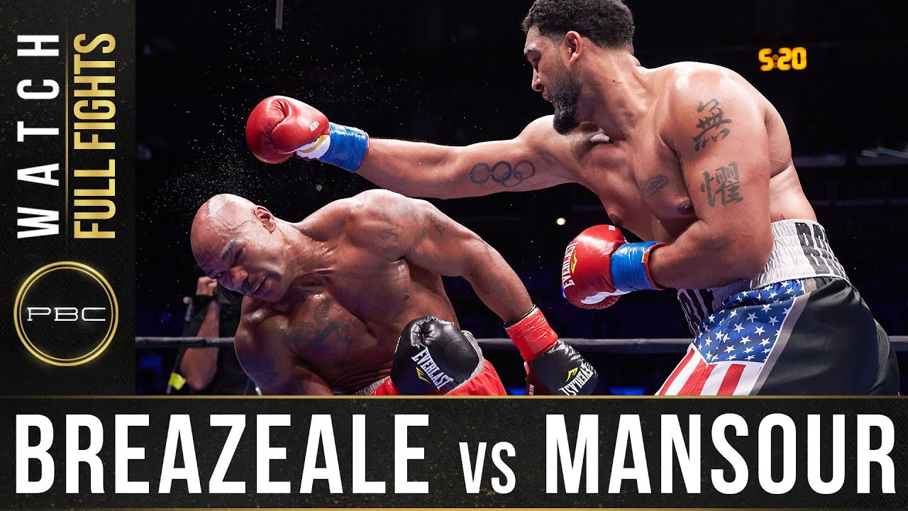 Breazeale vs Mansour FULL FIGHT: January 23, 2016 - PBC on FOX