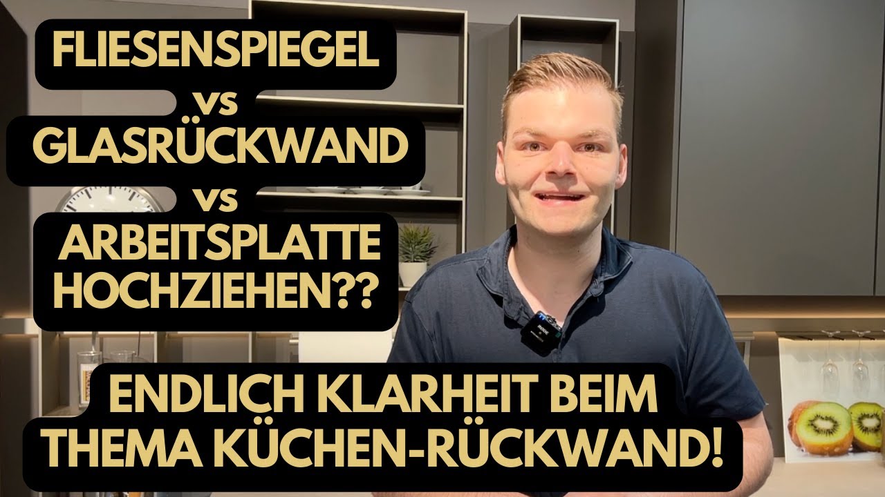pflegeleicht & optisch ansprechend? Die perfekte Rückwand in deiner Küche - darauf musst du achten!
