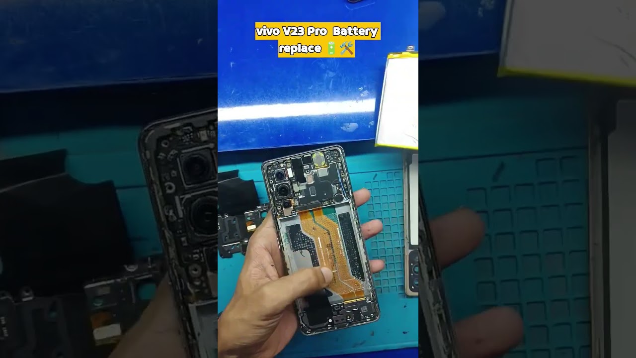 Vivo V23 Pro 5G Battery Change #mobilerepairtrick #chargingport #repair #smartphone #technology