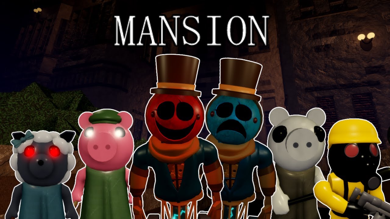 Piggy: Mansion Solo + Swarm + Hard Mode + High Graphics (with weird bugged ending cutscene)