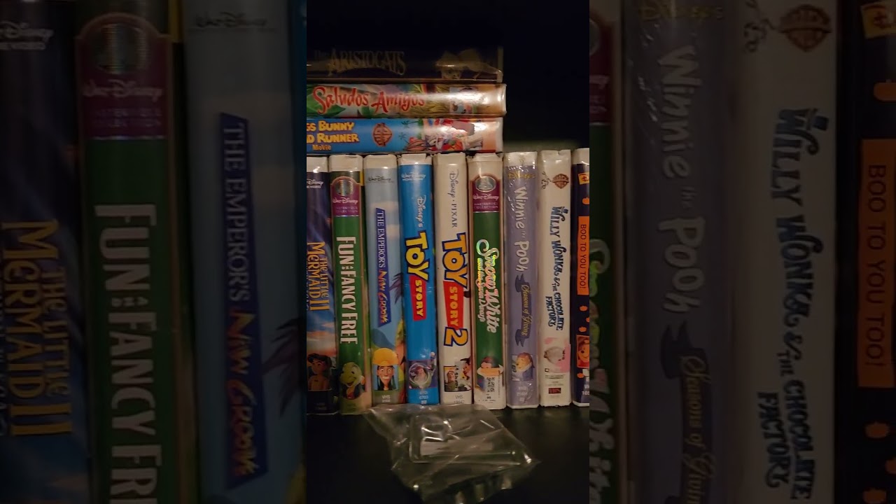 My old vcr tape collection