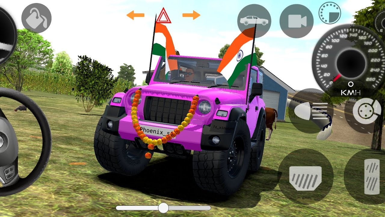 Modified mahindra thar 😈 Games: Indian Purple Thar (Gadi wala game) Car Game Android Game - #2025 