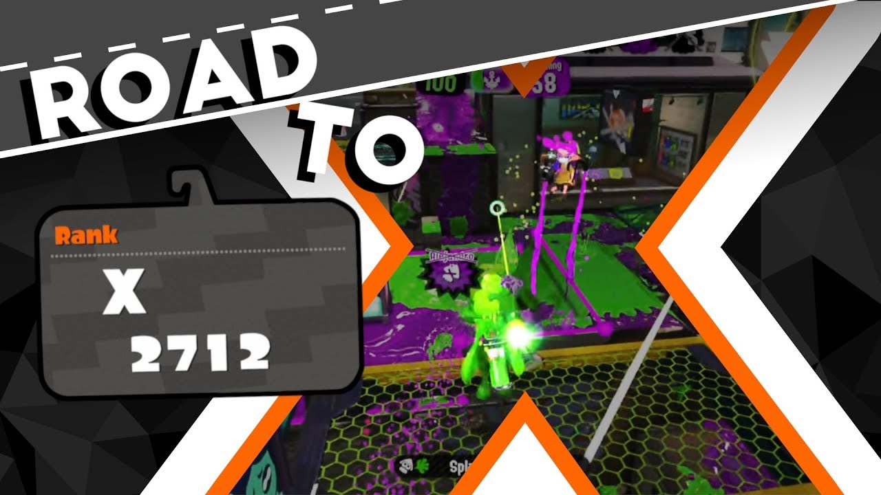 Splatoon 2 - Road to 2700 [Splat Zones Ranked]