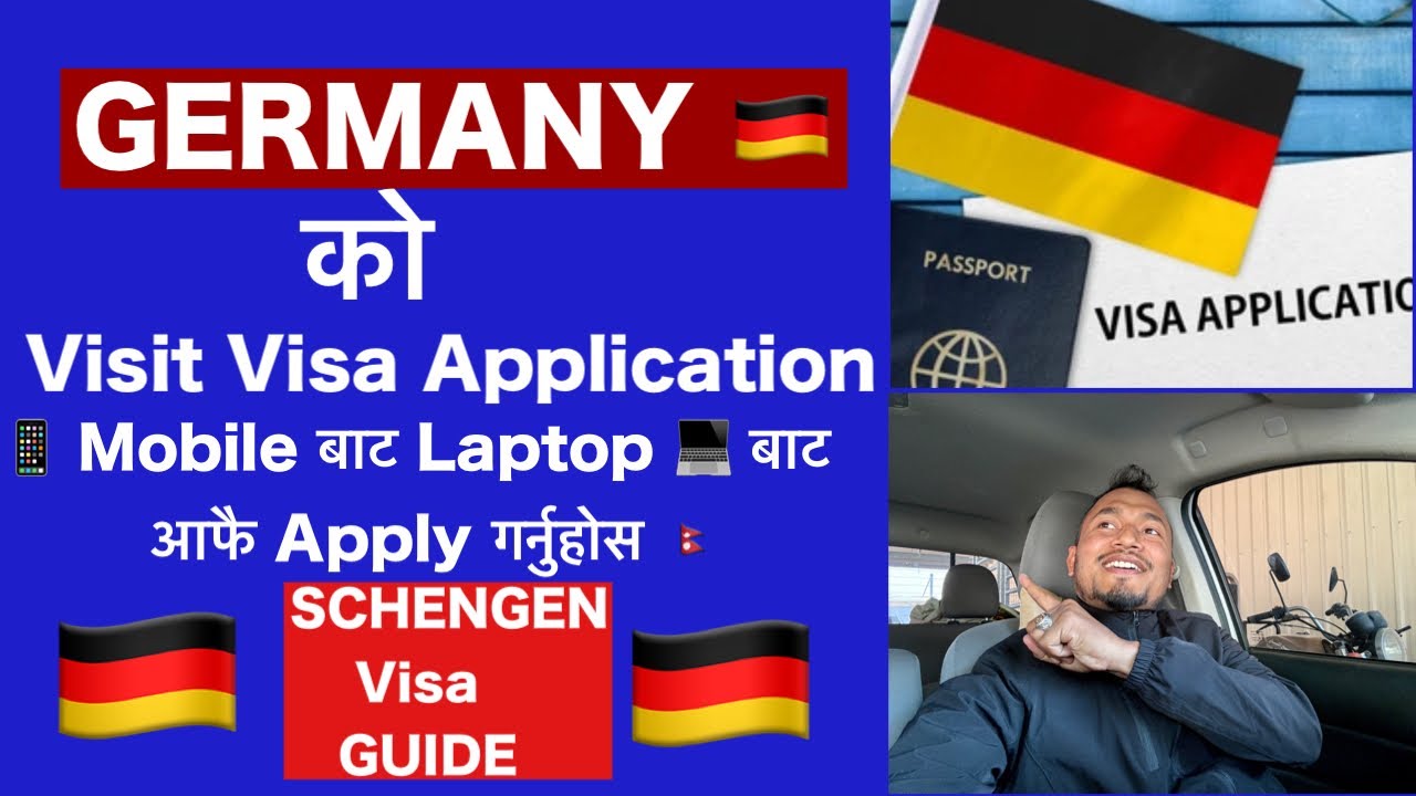 Germany Visit Visa Application / Europe Schengen Tourist Visa Form / Nepal to Germany in 2024