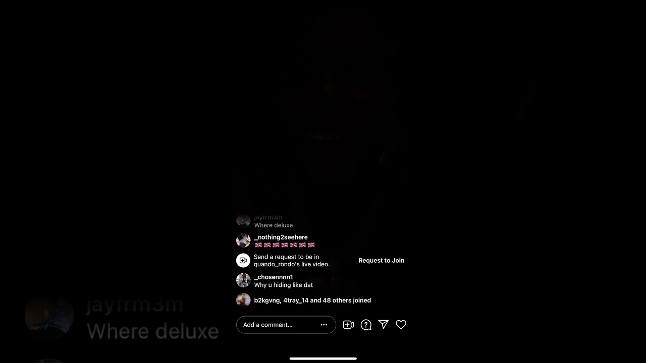 Quando Rondo on Instagram Live Unreleased Song