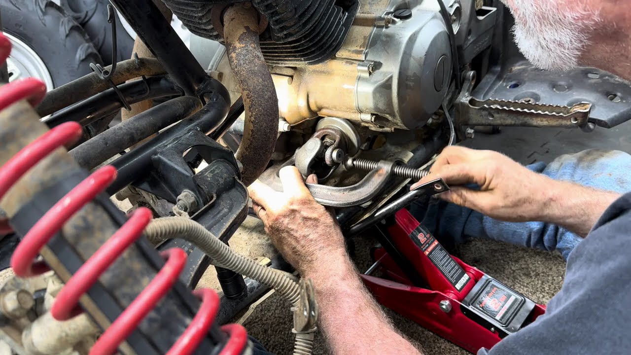 Episode 6, Replacing U joints and yokes on the Yamaha Wolverine 350 4x4 #yamaha #offroad #4x4 #atv