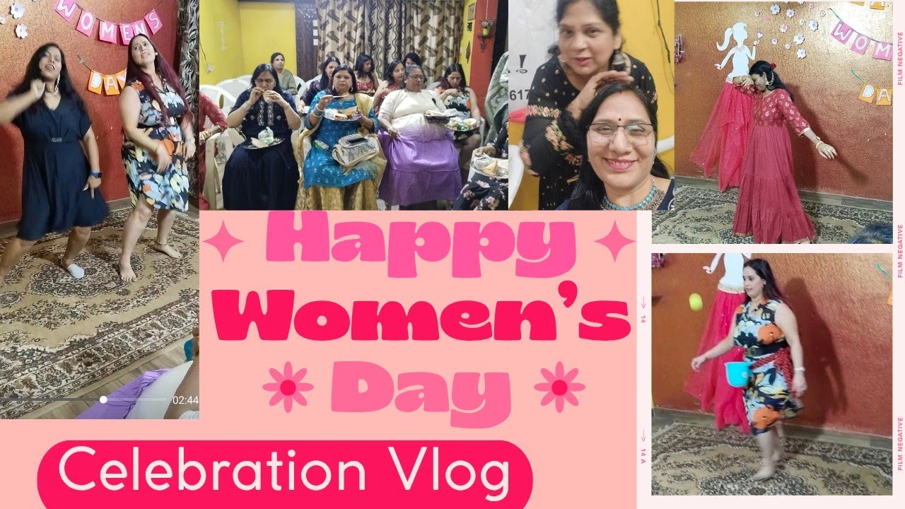 Women's Day Special Vlog 🥰|| Celebration Time😊