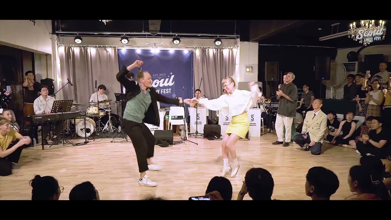Seoul Lindy Fest 2025 - Teachers' Jam (Felipe, Irina, Christian, Natalia, Skye, Frida, Remy, Alice)