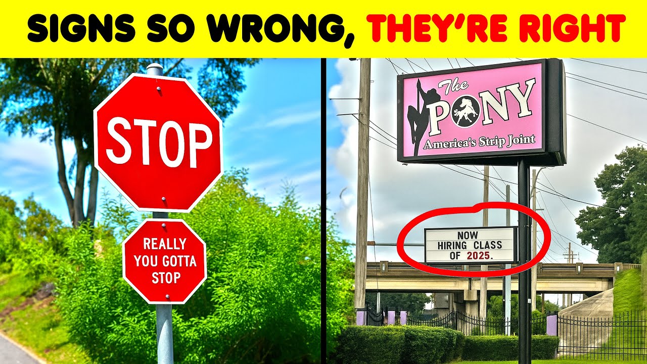 These Funny Signs Are So Wrong&hellip; Yet So Right