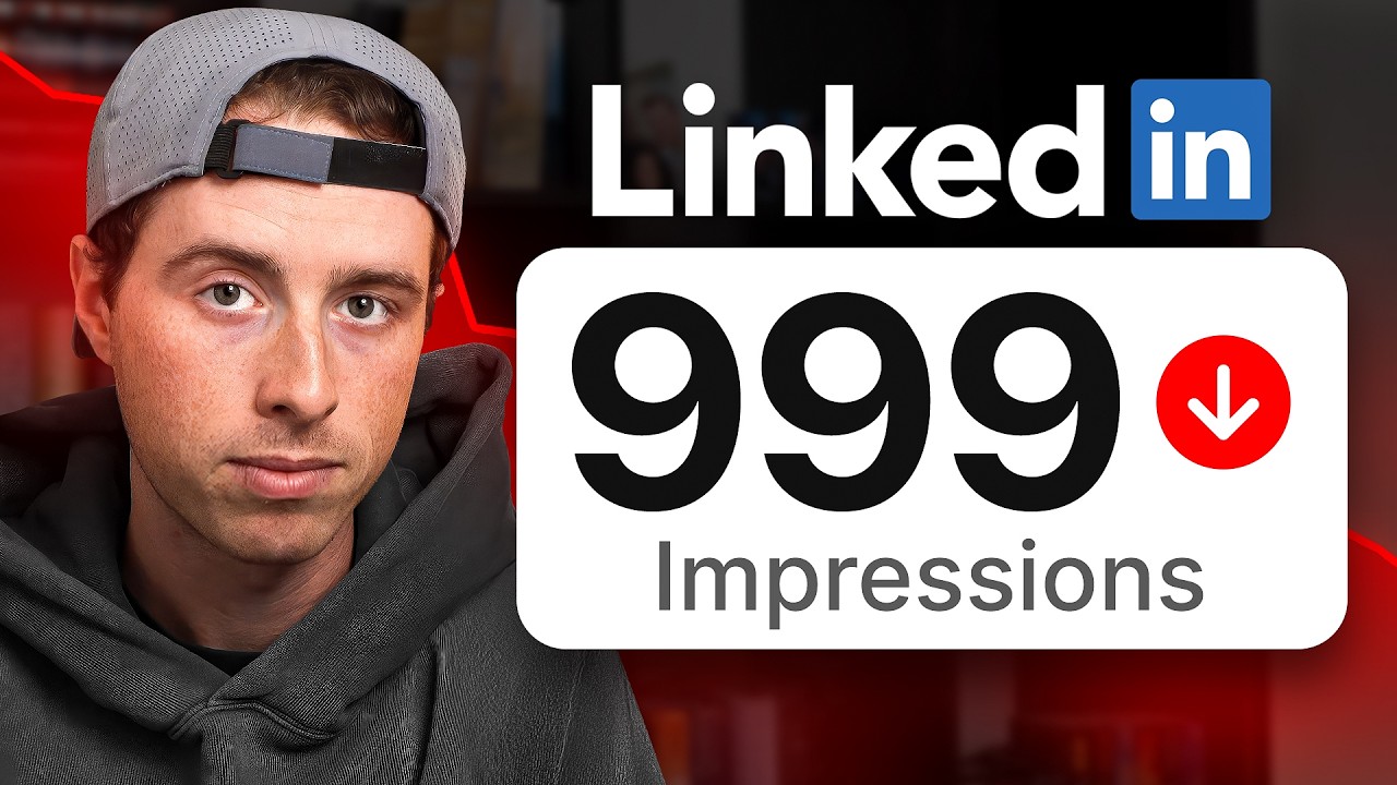 If your LinkedIn posts get under 1000 impressions&hellip; do this