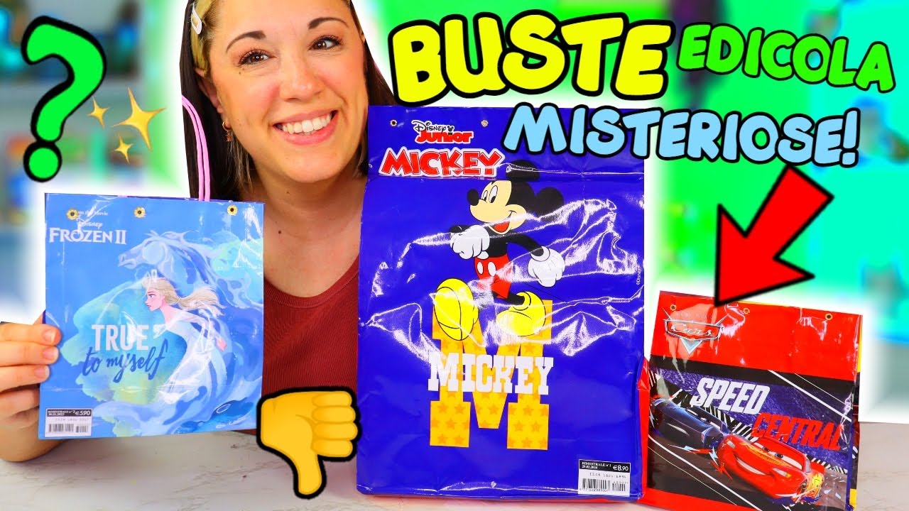 Apro nuove BUSTE MISTERIOSE con SORPRESE dell'EDICOLA!