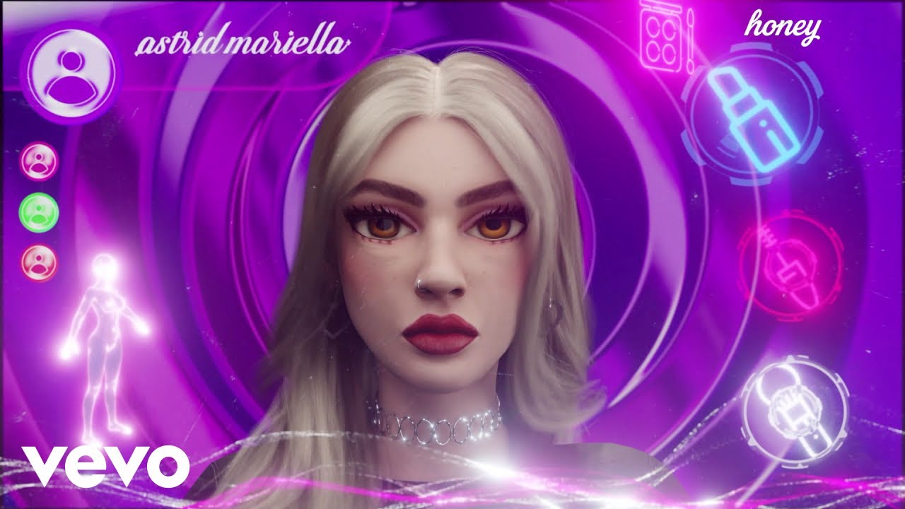 astrid mariella - honey (Visualizer)