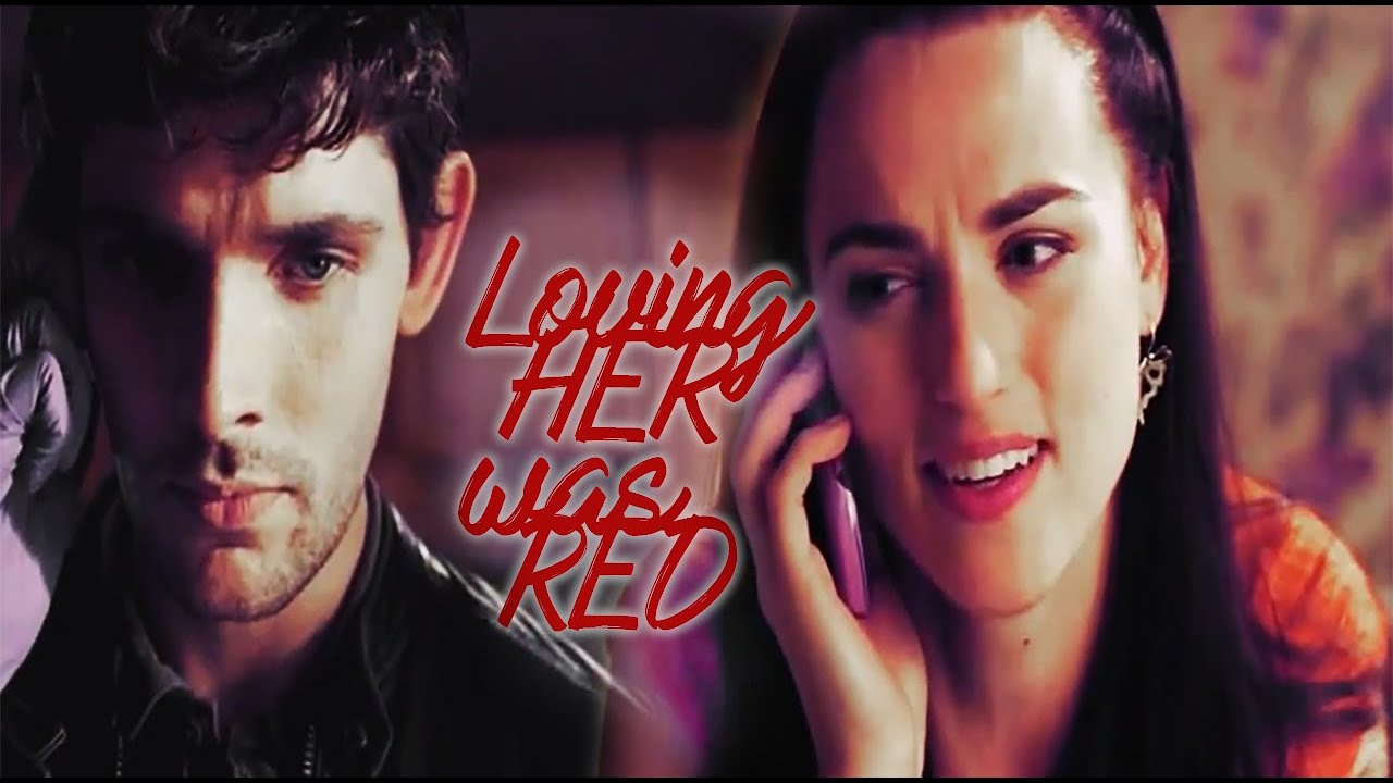merlin & morgana | red (modern)