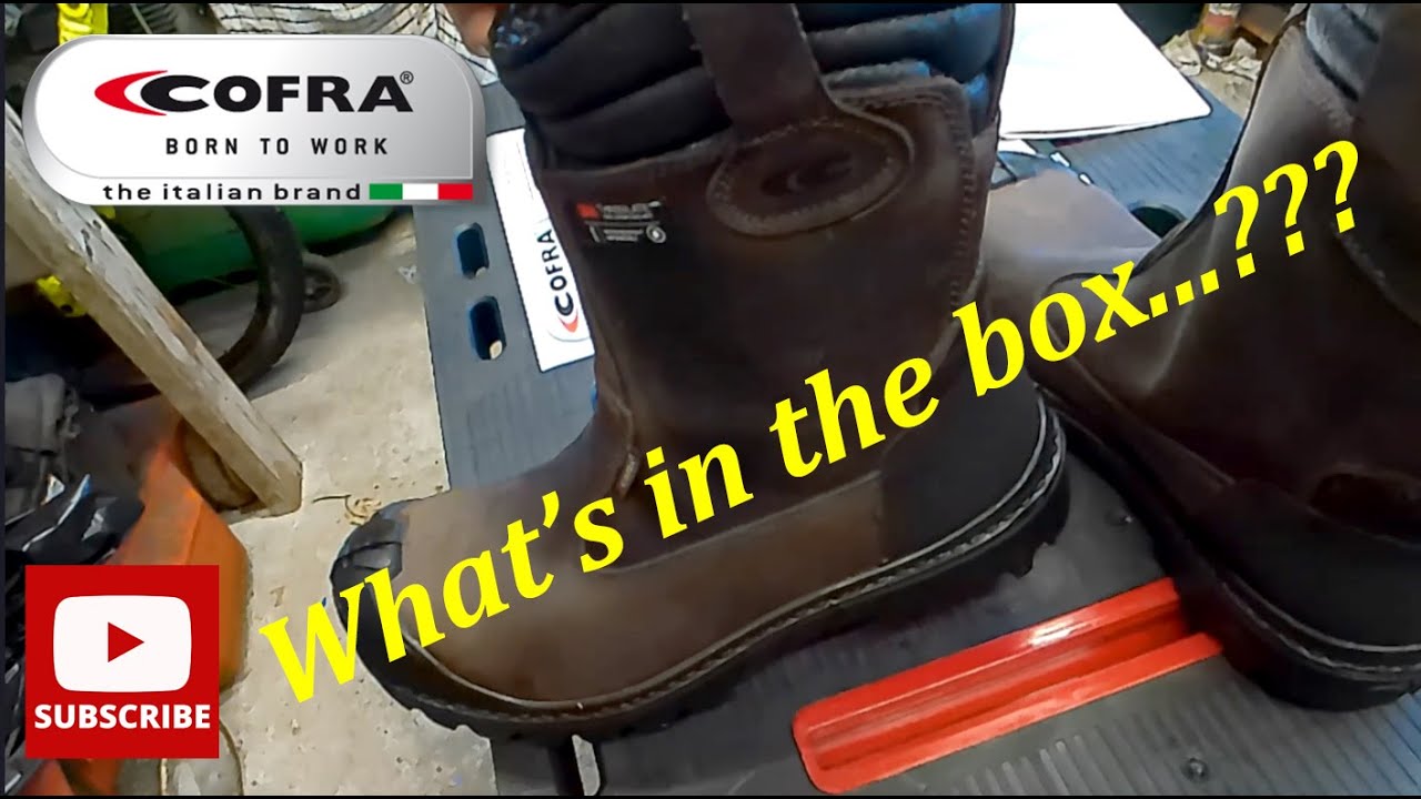 Cofra Baranof Rigger Boots, Composite Toe Caps, work boots, cold insulation.. unboxing.