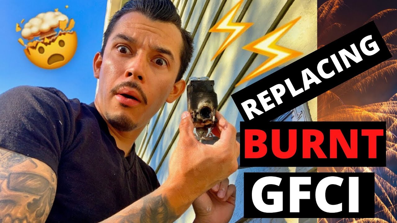EXPLODED OUTLET | REPLACING A BURNT GFCI | OUTDOOR | EASY FIX | FIXING GFCI | TROUBLESHOOTING