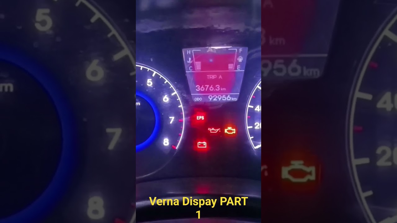 VERNA METER DISPLAY PAPER CHANGING PART 1 #repair