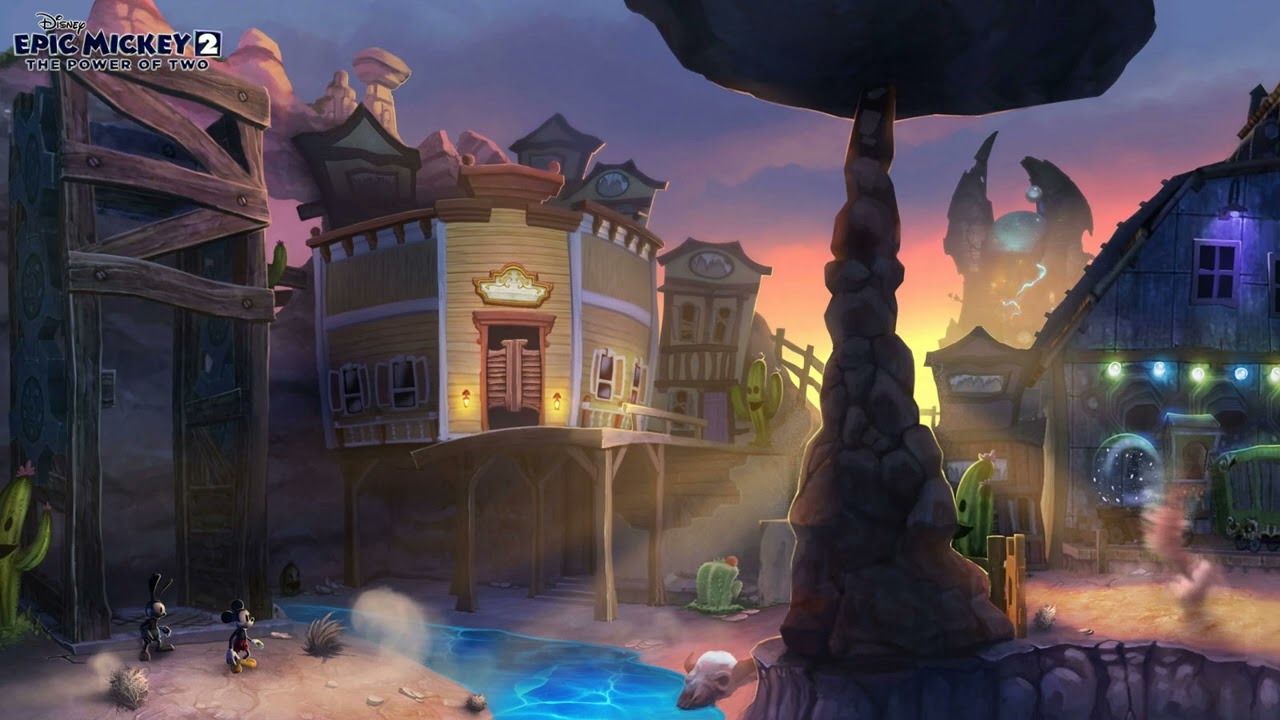 Epic Mickey 2: Disney Gulch Paint