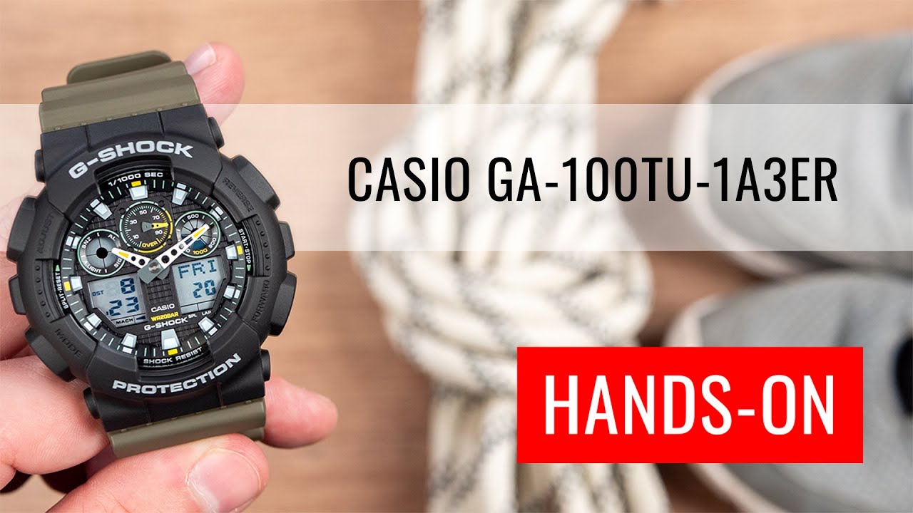 HANDS-ON: Casio G-Shock Original GA-100TU-1A3ER
