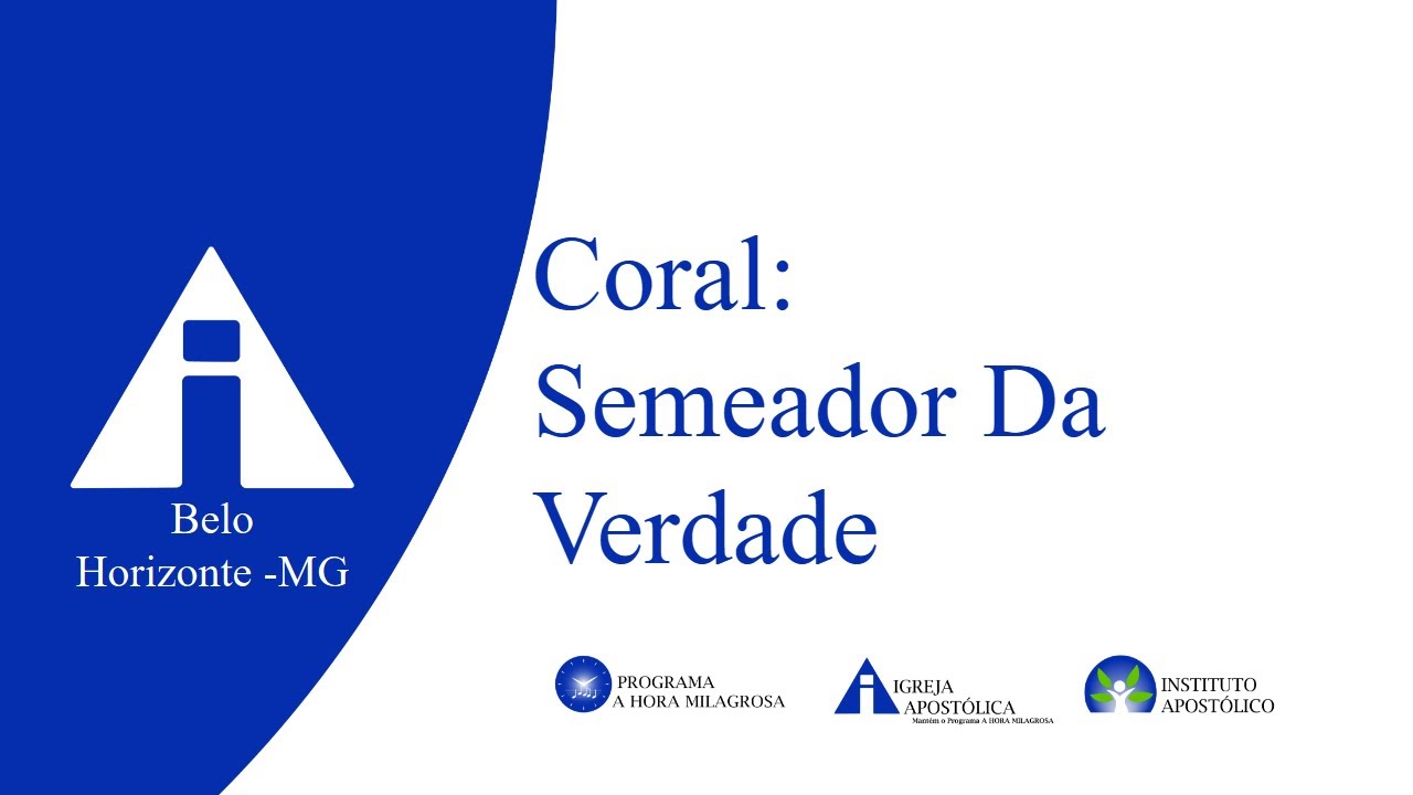 Semeador Da Verdade - Coral - 01/02/2026 - Belo Horizonte - MG