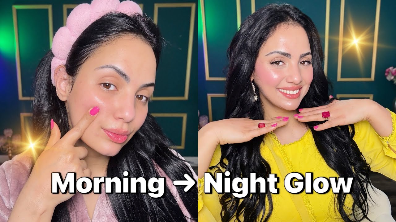 My Real Morning & Night Skincare Routine for Glowing Skin.✨💖